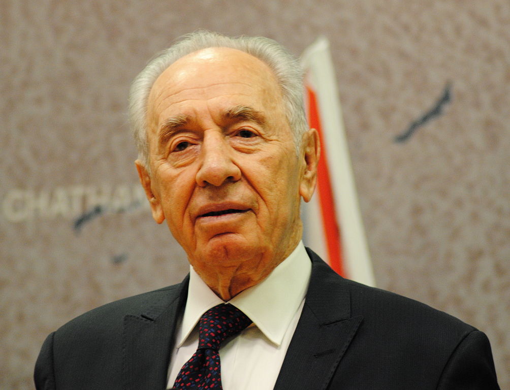 Polscy nobliści – Szimon Peres.